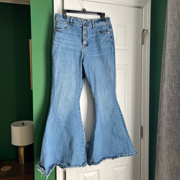 Wild Fable button up flare jeans - Picture 5 of 9